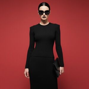 🖤 Zippers Skirt Set XS ARC